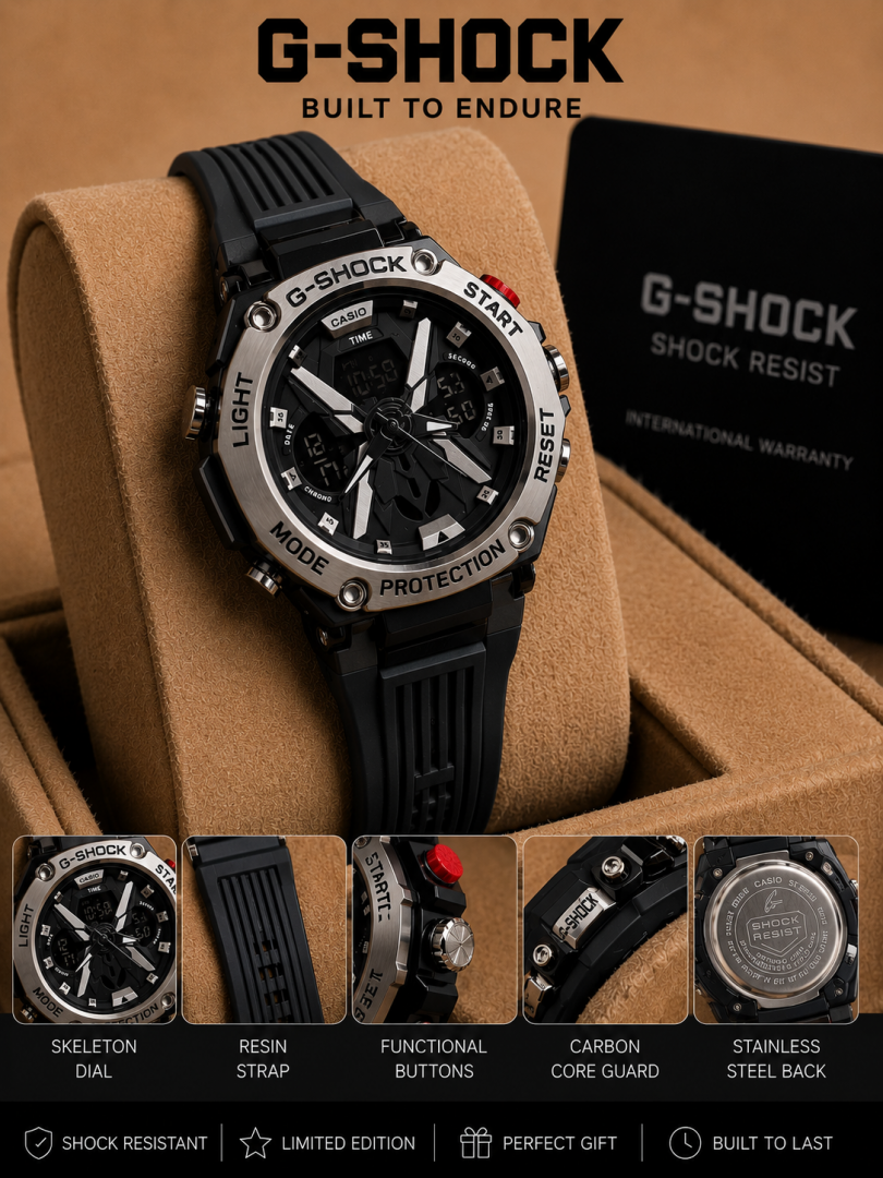 Casio G shock Black Roadster - J107 Main image