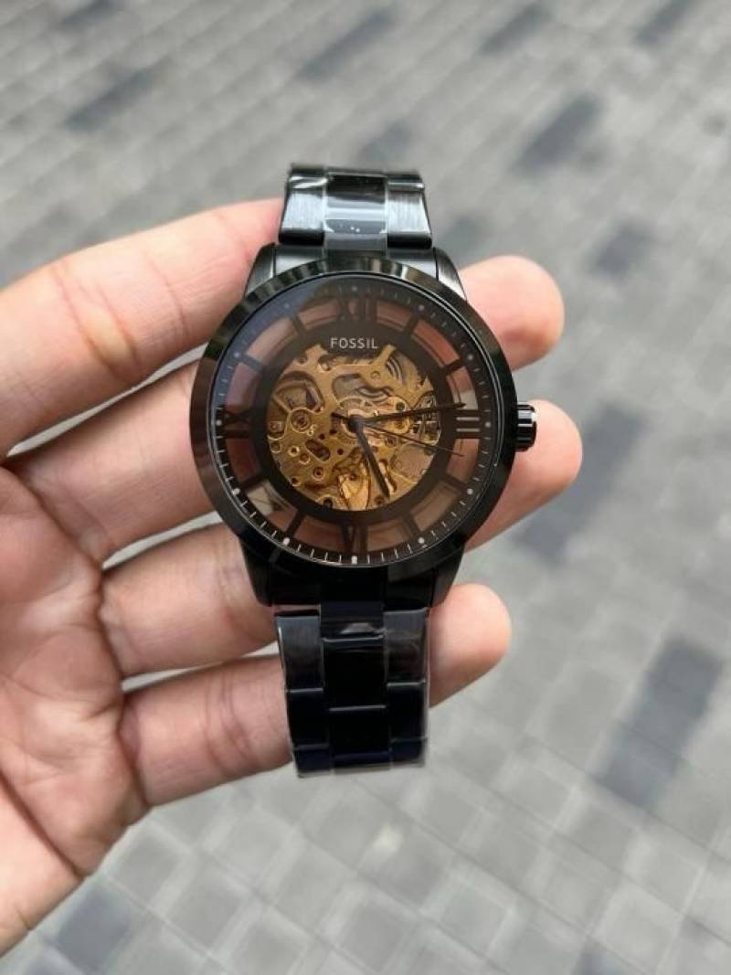 Fossiilll Townsman Chain Belt Watch