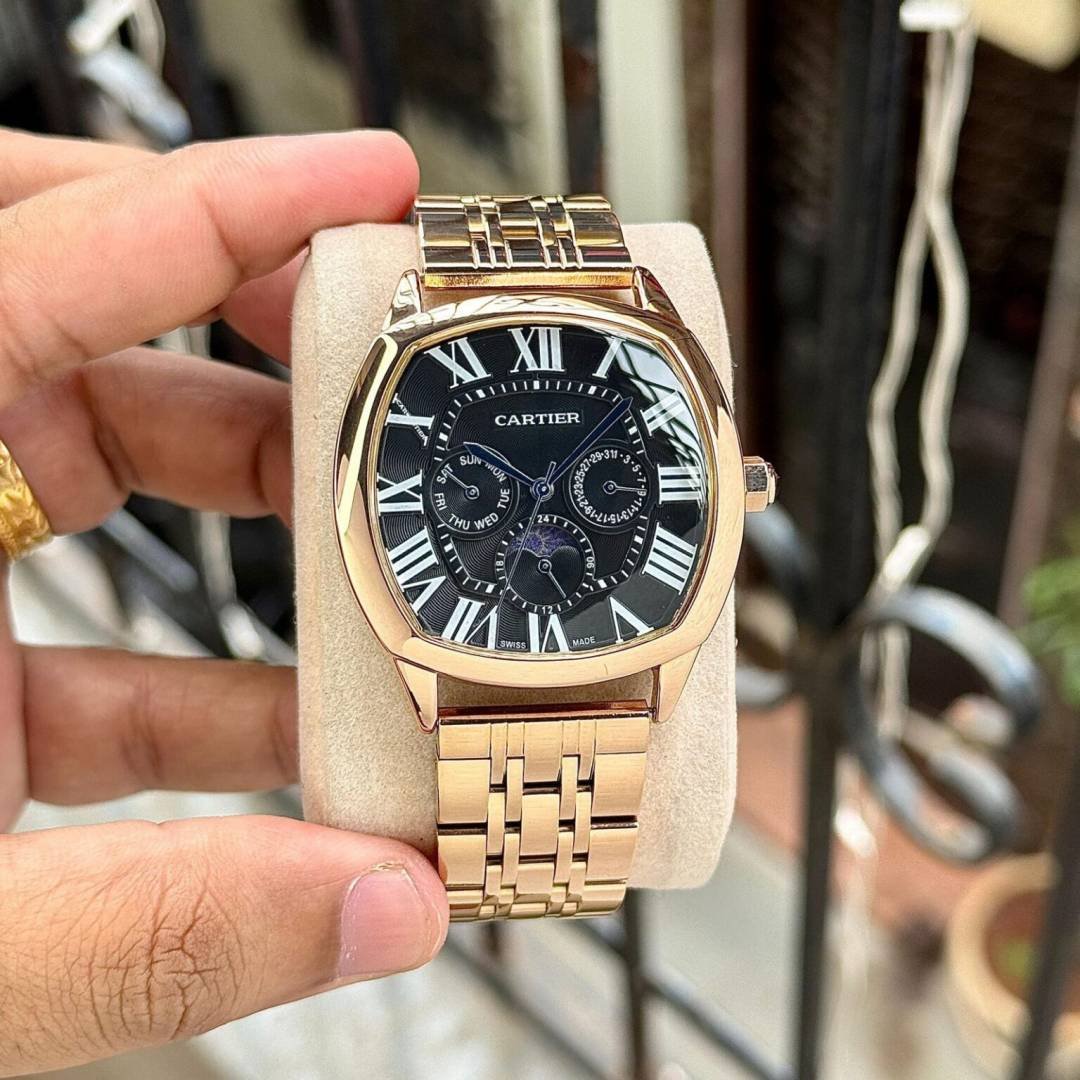 Cartiar Sun & Moon Slim Watch WC 1347