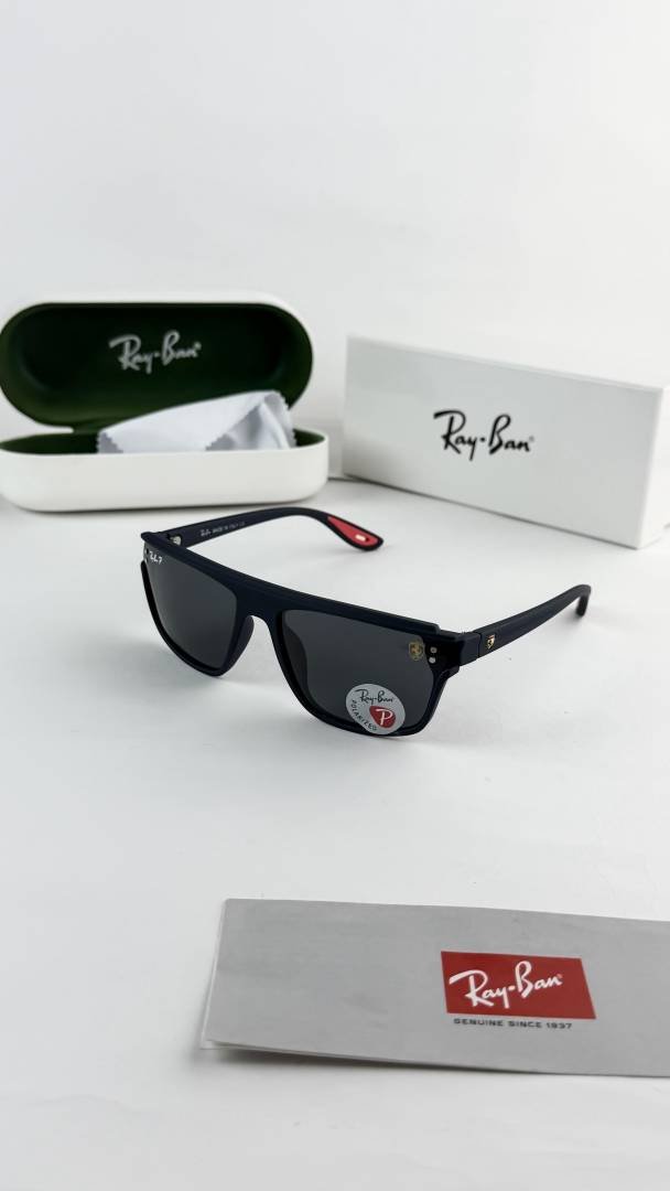 REY BAN MATTE BLUE 3576