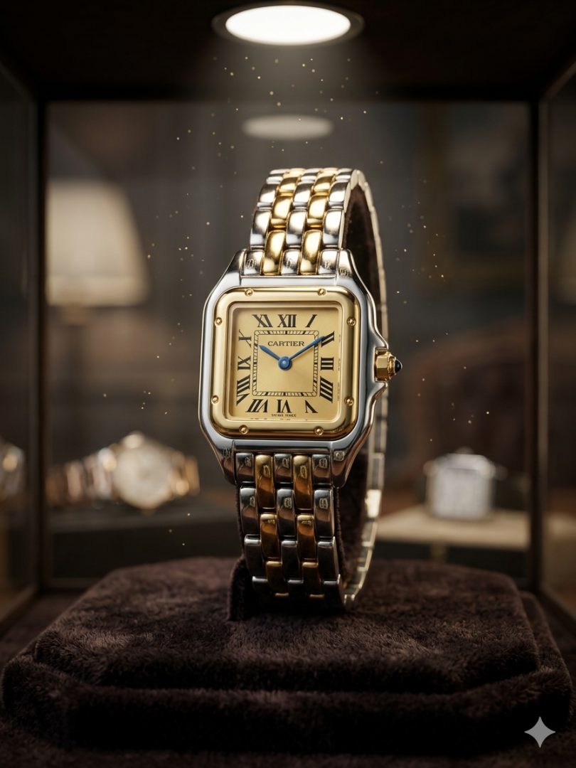 Cartie panther de lady two tone gold 411 Main image
