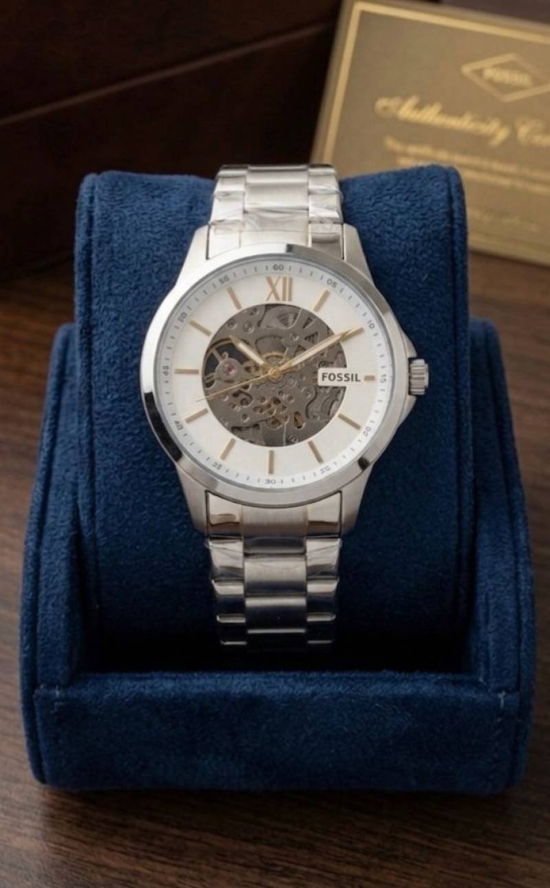 Fosil Townsman White Skeleton Automatic 124 Main image