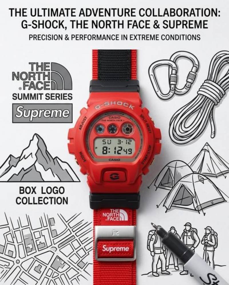Casio G Shock x Supreme x Special Edition WC 1411 Main image