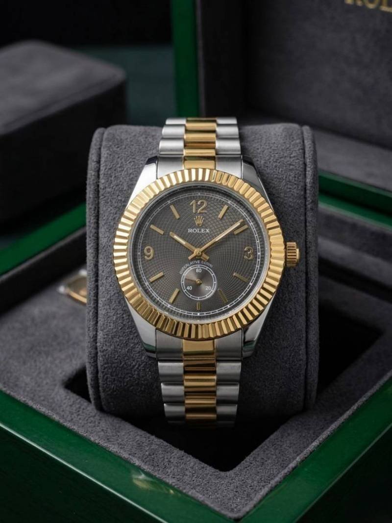 Rollex Oyster Perpetual 2 Tone Grey 229