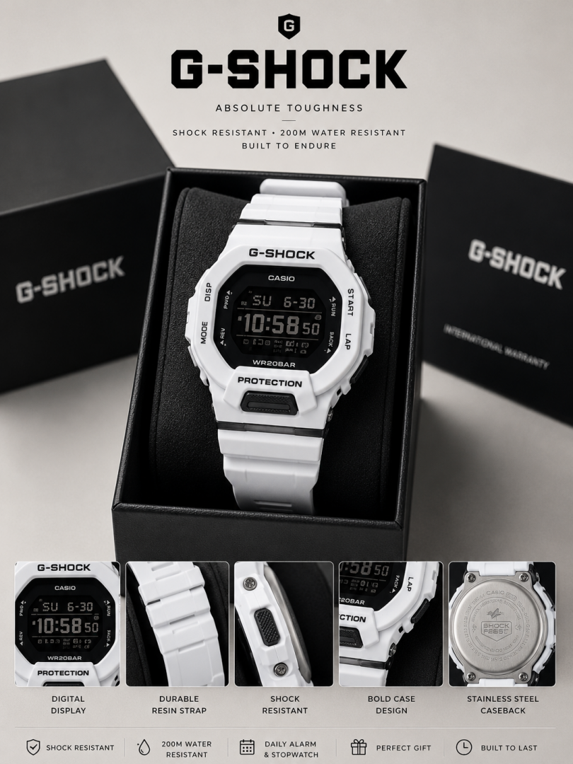 CASIO G-Shock GBD-200-2DR Digital Main image