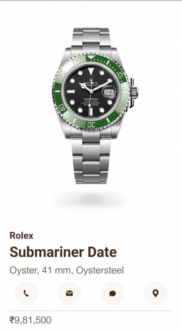 ROLLEX SUBMARINER SILVER GREEN X  BLACK AUTOMATIC HEAVY 470