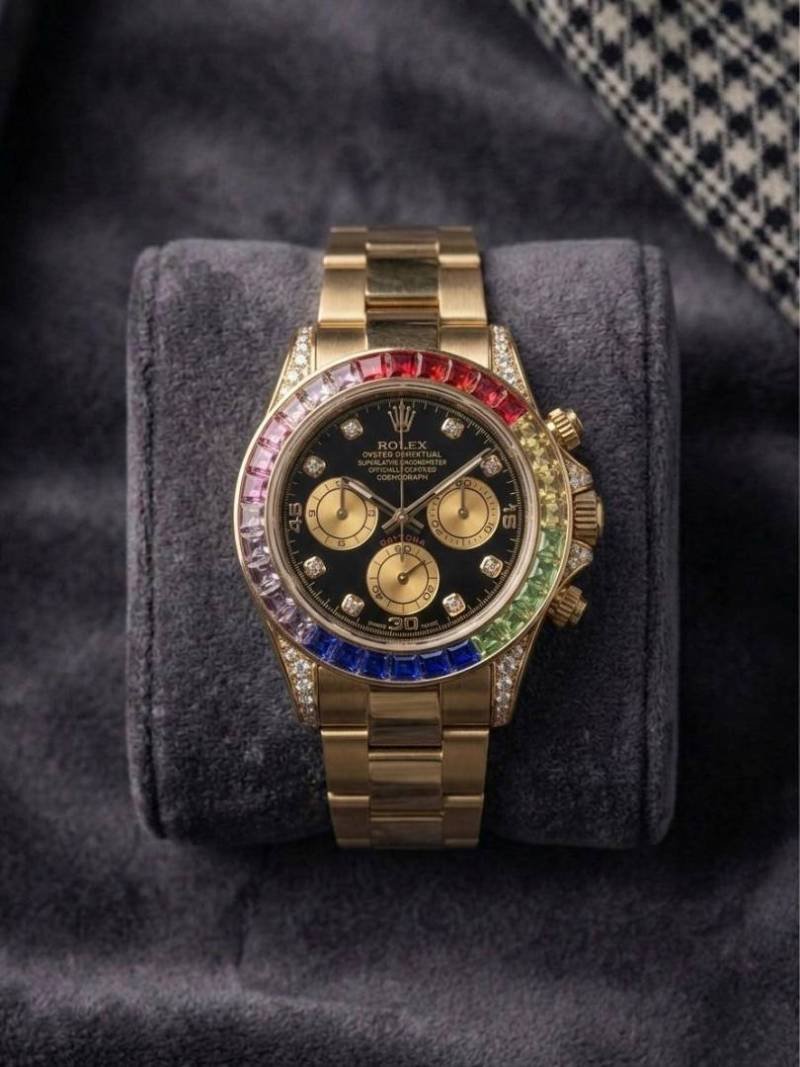 Rollex Oyster Perpetual Rainbow Copper 249