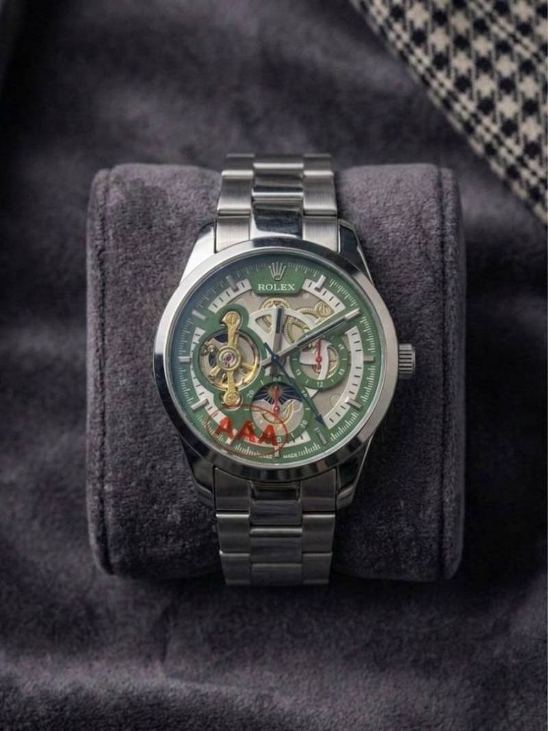 Rolee_x Classic Commuter Automatic Silver Green 253