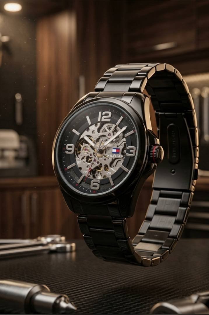TOMMY HILFIGAR AUTOMATIC WATCH 497