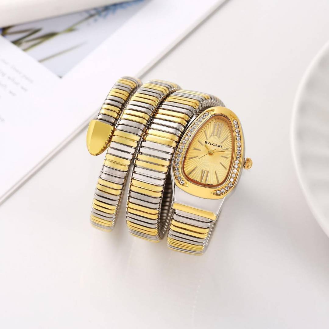 Bvlgari Serpenti Snake 2Ton-Gold-Gold Main image