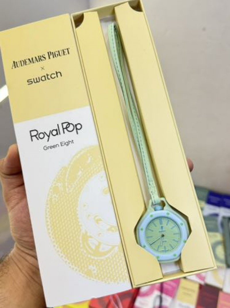 audemar piguet x swach royal pop with box Main image