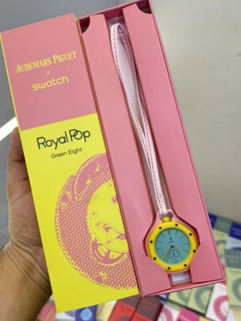 audemar piguet x swach royal pop with box Main image