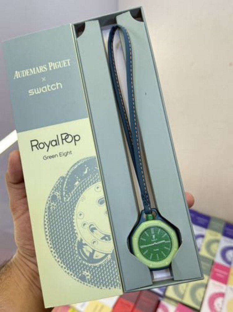 audemar piguet x swach royal pop with box Main image
