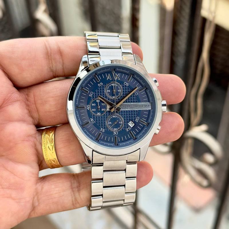 ARMA I EXCHANGE HAMPTON GUNMETAL CHRONOGRAPH WATCH 534 Main image