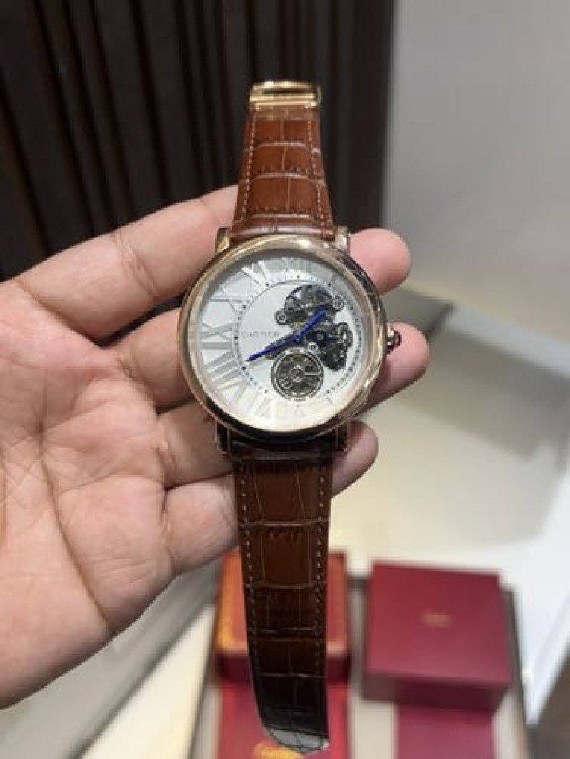 CARTIAR AUTOMATIC LEATHER BELT