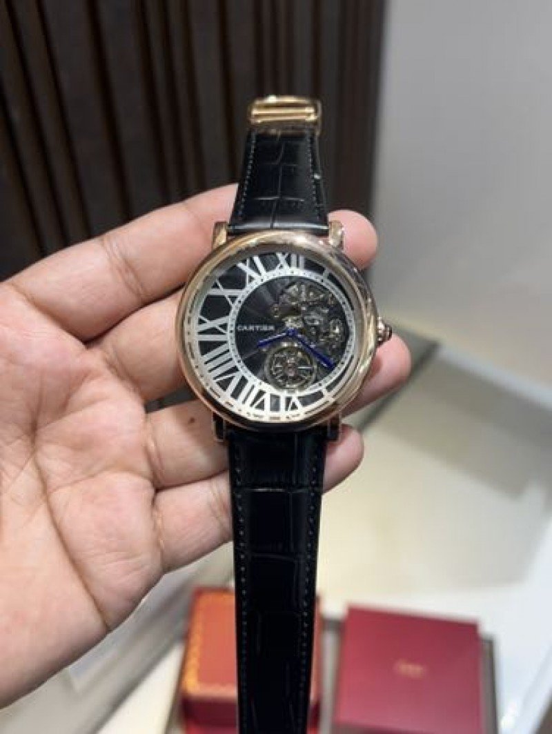 CARTIE AUTOMATIC LEATHER BELT Main image