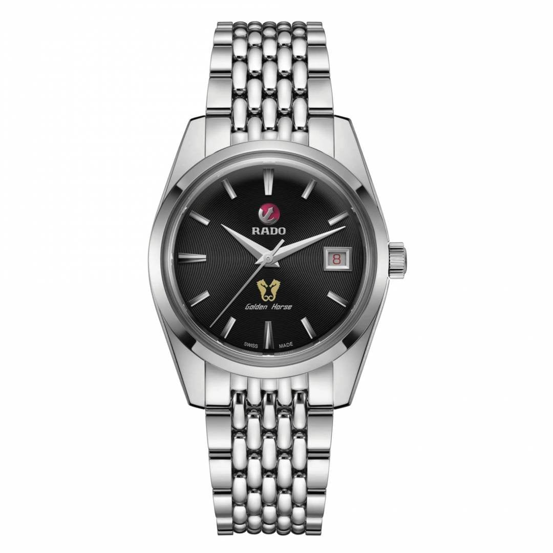 RAADO CAPTAIN COOK GOLDEN HORSE AUTOMATIC SILVER BLACK 626