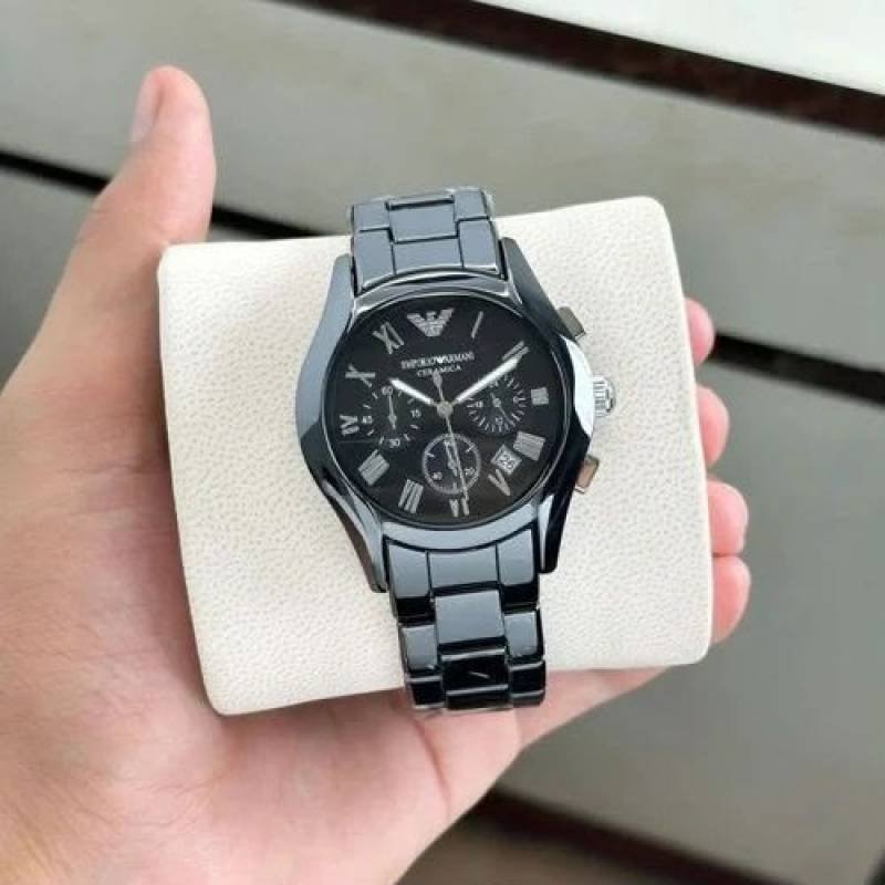 Emporio Armaann_i Ceramic Black-Silver Main image