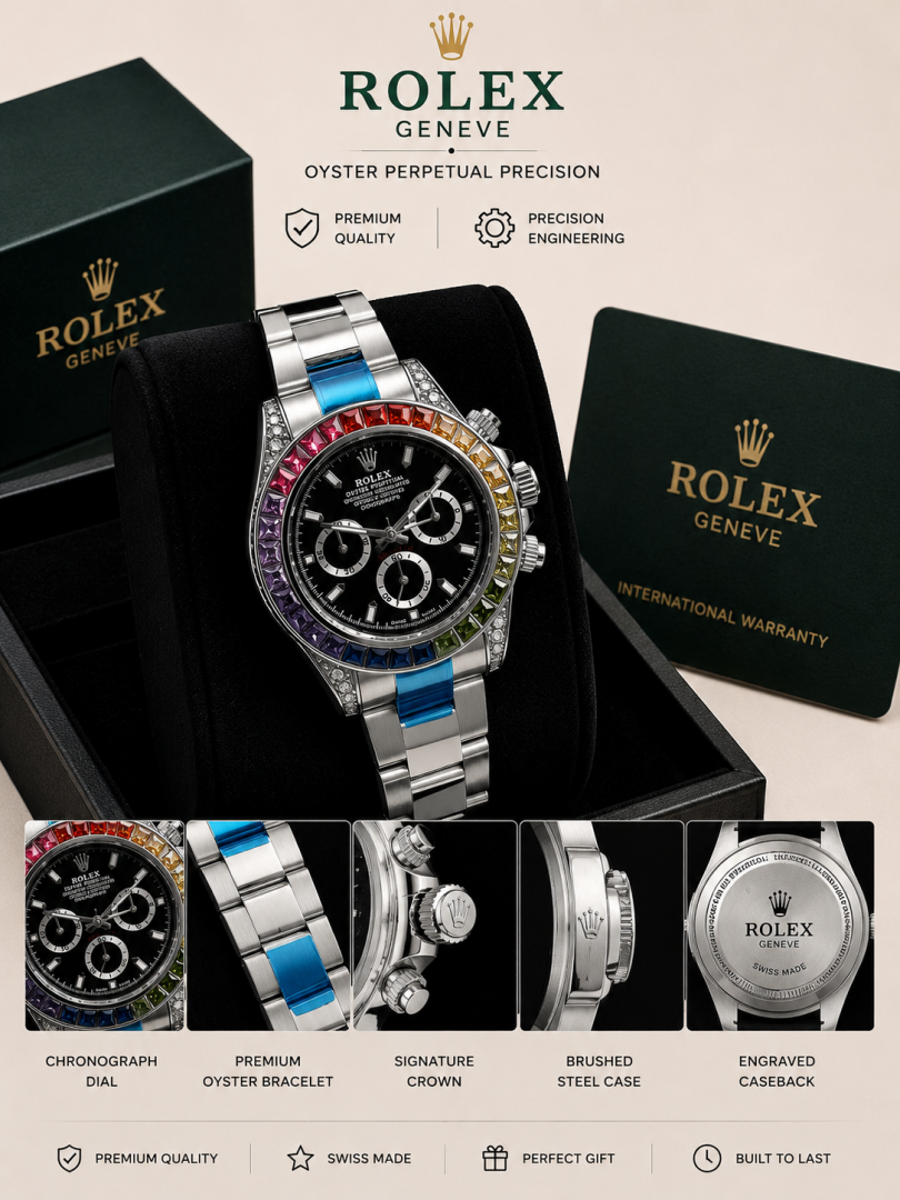 Rollex Oyster Perpetual Rainbow