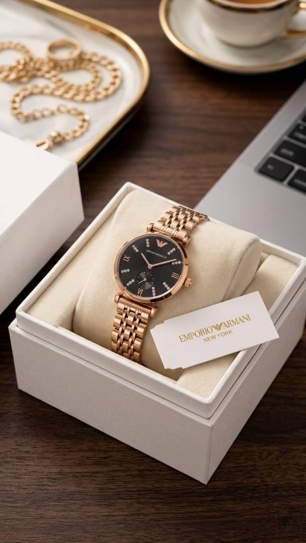 Emporio Armaann_i Classic Copper-Black diamond Main image