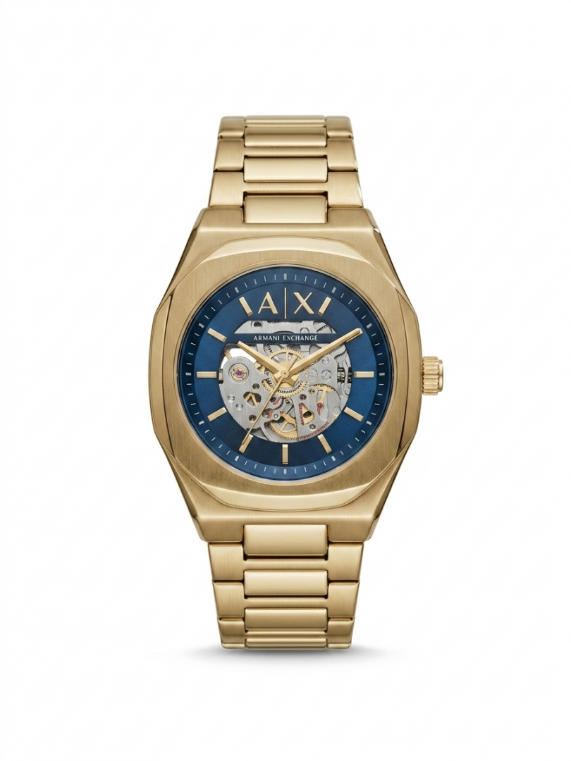 Arma_i Exchange Ax2418 Hampton Automatic gold blue