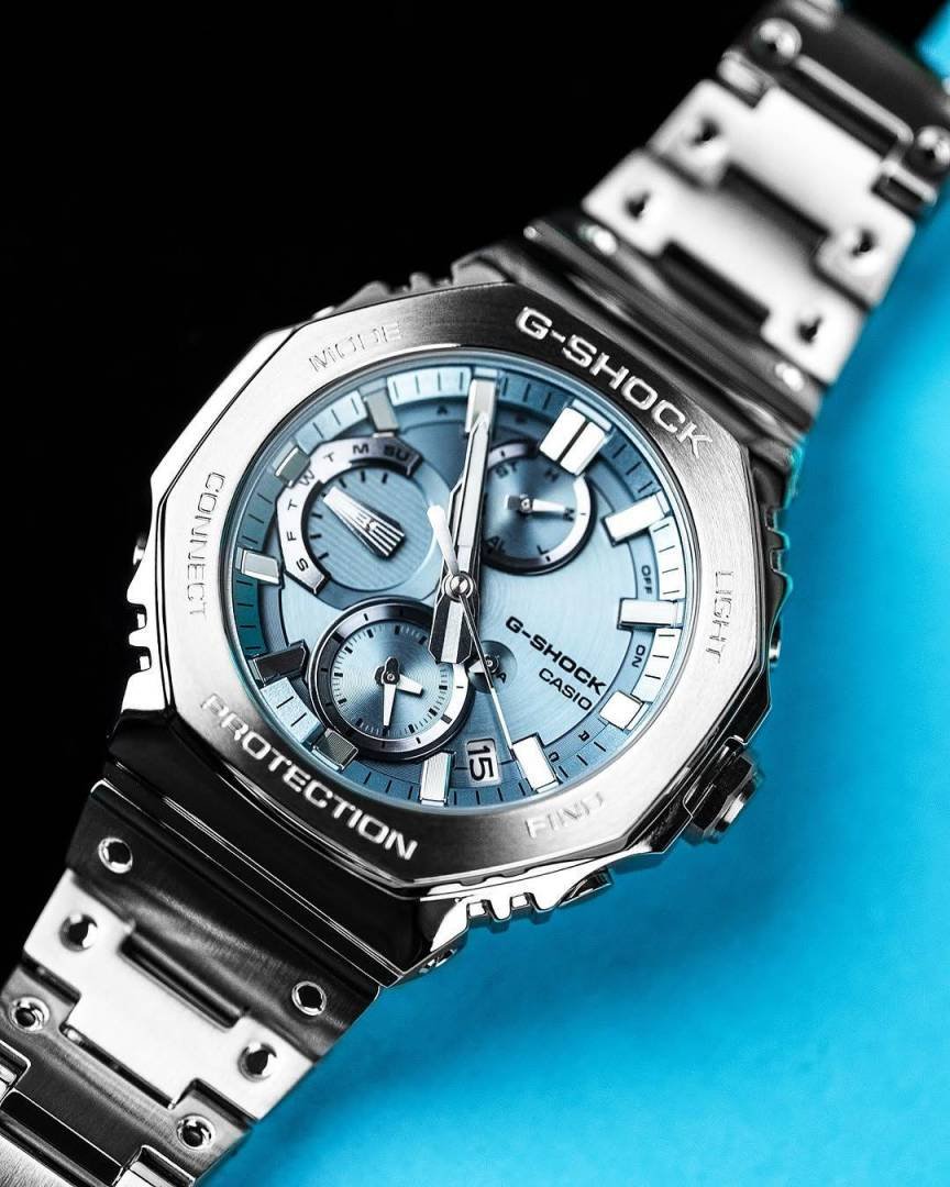 Casi o gshock gmc-b2100  silver blue 632 Main image