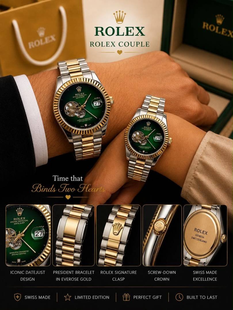 Rollex Oyster Date Couple