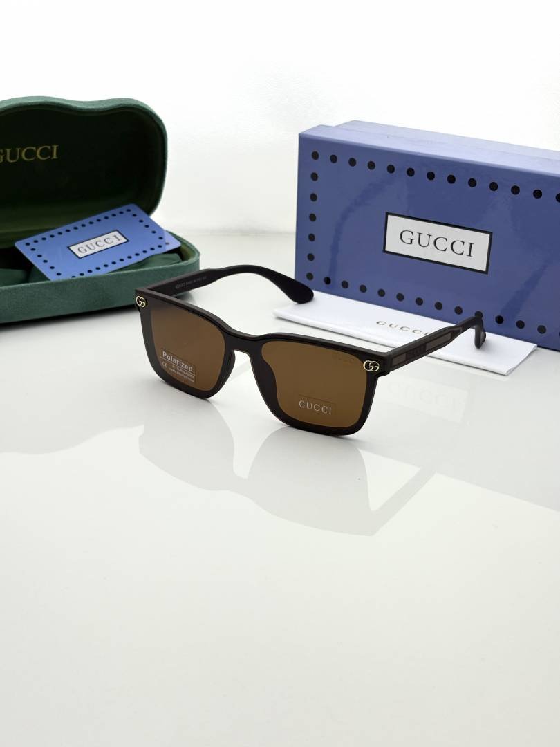 Gucc 69018 brown polarized lens Main image
