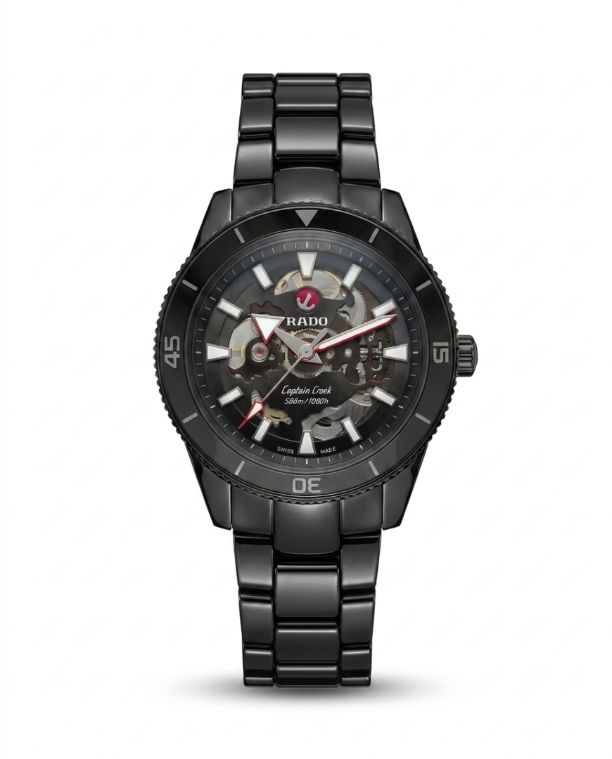 Radd_o Captain Cook HighTech Automatic Black-Silver