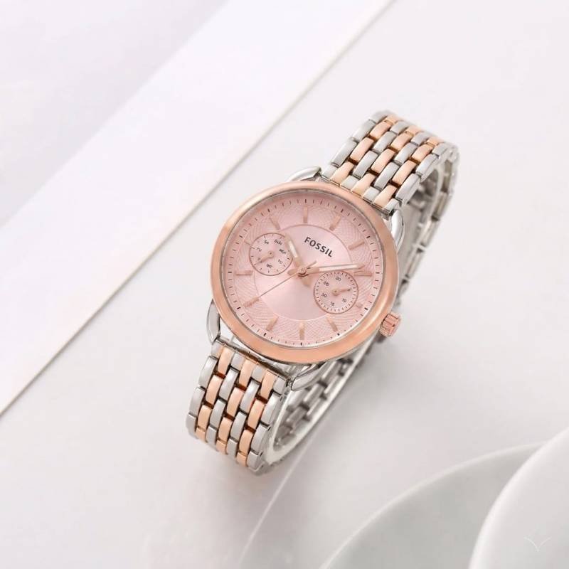 Fossii_l tailor multifunction 2 Tone Copper- Pink