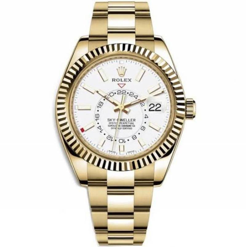 ROLE EX SKY DWELLER SWISS MOVEMENT WORKING LIKE AUTO 325