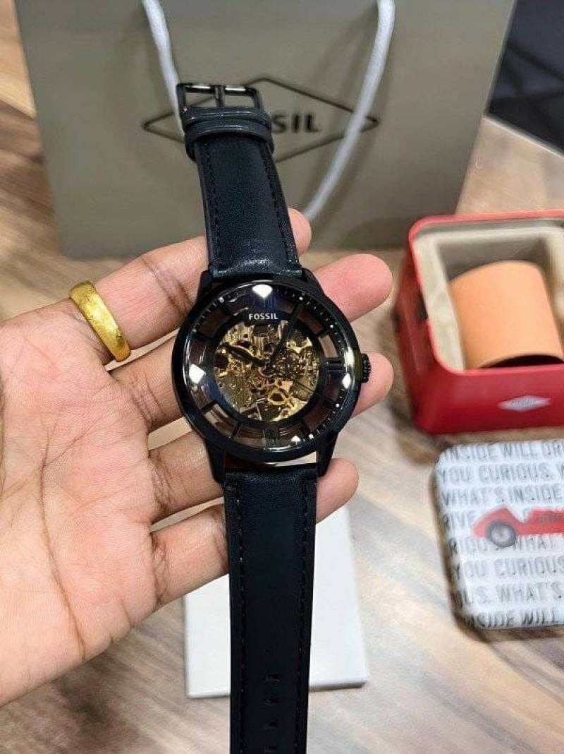 Fossii_l Townsman Brown-Black Automatic WC 1733 Main image