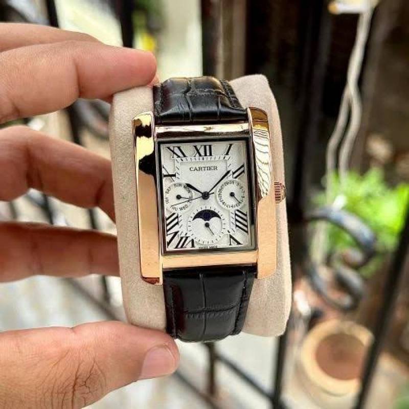 CARTIEER TANK MOONPHASE BLACK 746 Main image