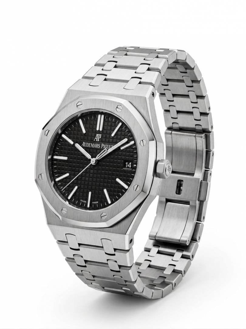 Audemaar_s Piguet Royal Oak Quartz Silver-Black Main image