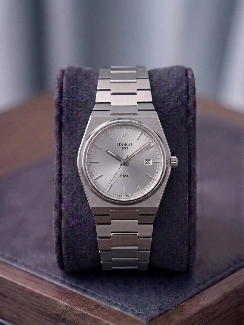 Tissoo_t 1853 PRX Silver White Plain 419