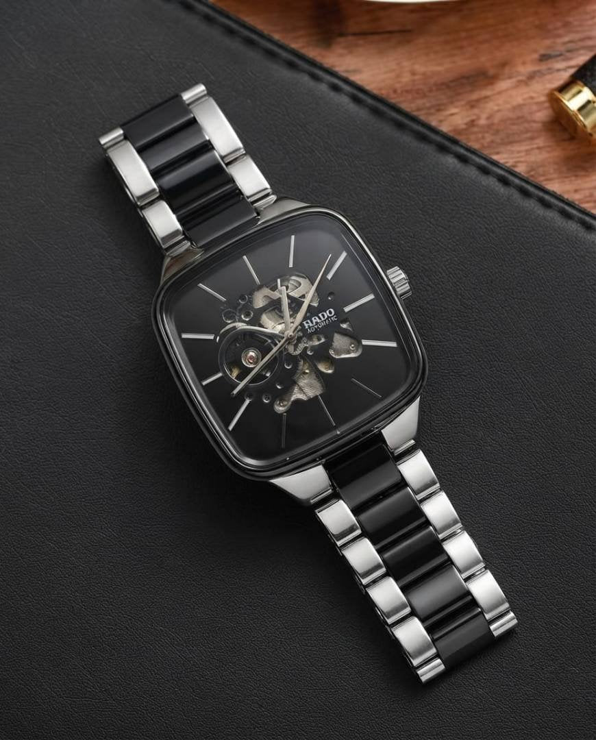 Radd_o Skeleton Luxury Edition Automatic 2 ton silver Black