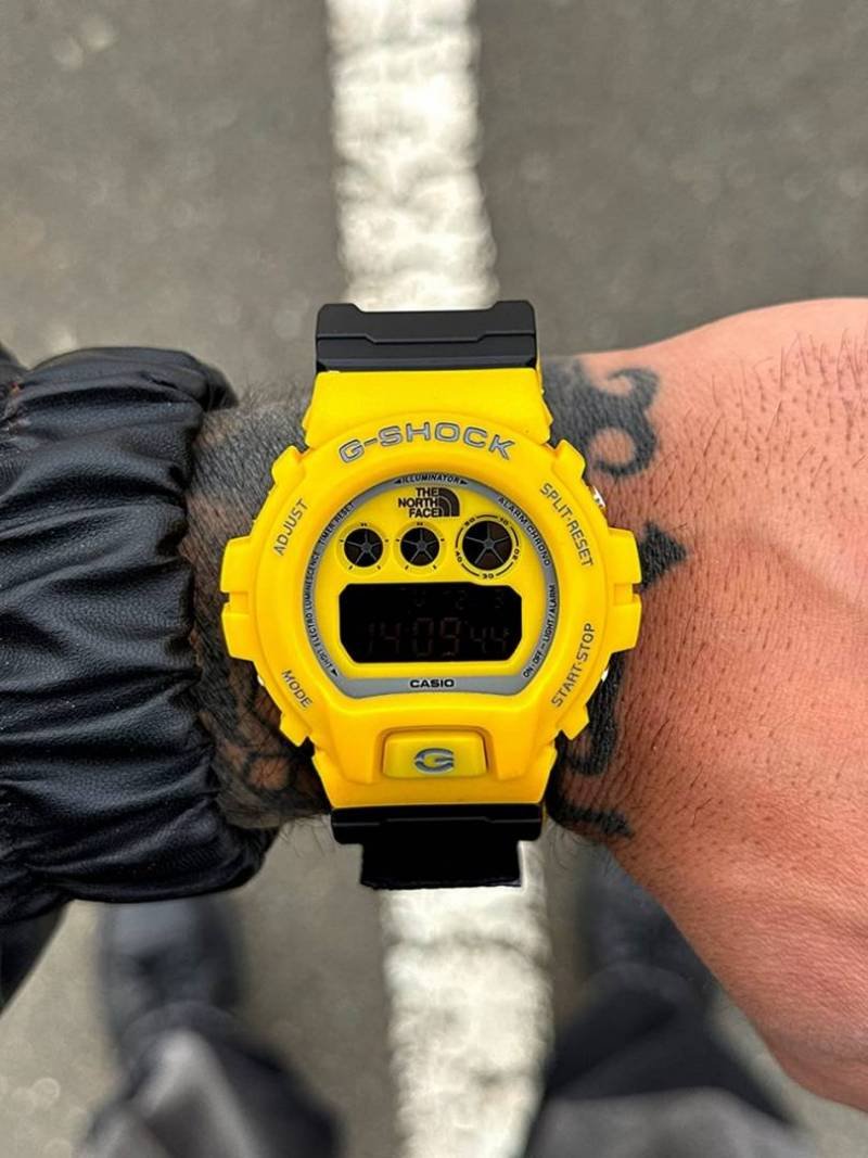 Casio G Shock x Supreme x Special Edition black and yellow Main image