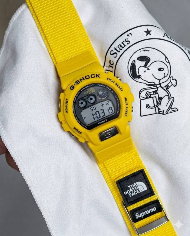 Casio G-Shock x Supreme x Special Edition full yellow Main image