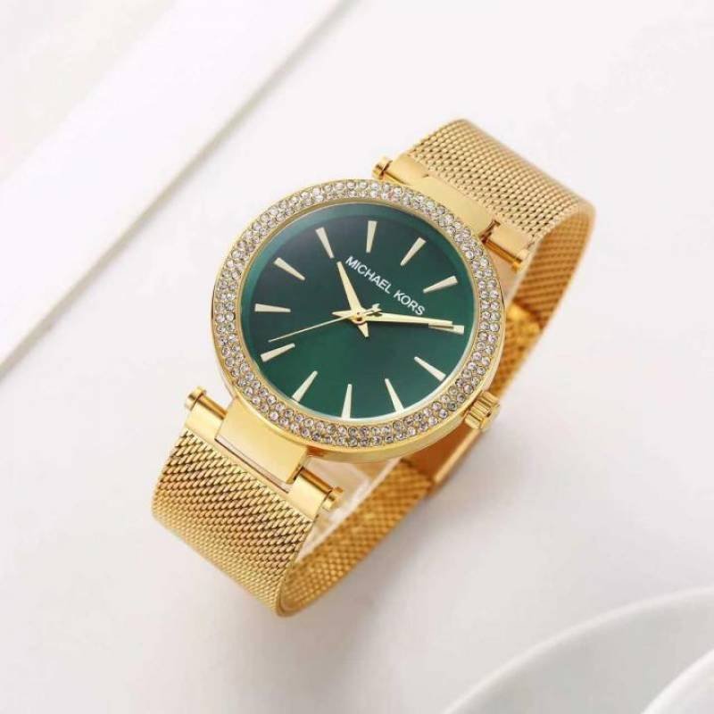 Michael_Kor Darci Gold-Green WC 1075