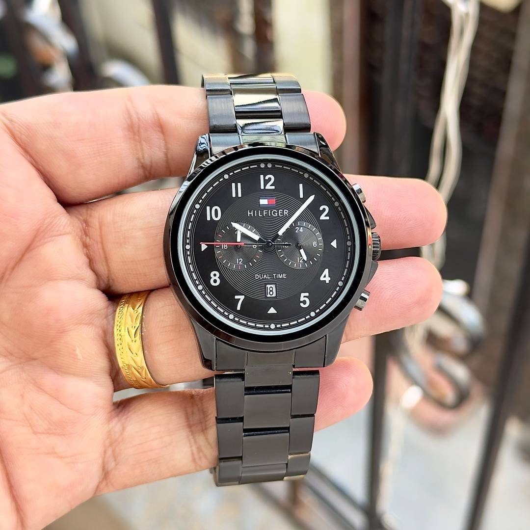 Tommy Hilfigee_r Dual Time Full Black Main image