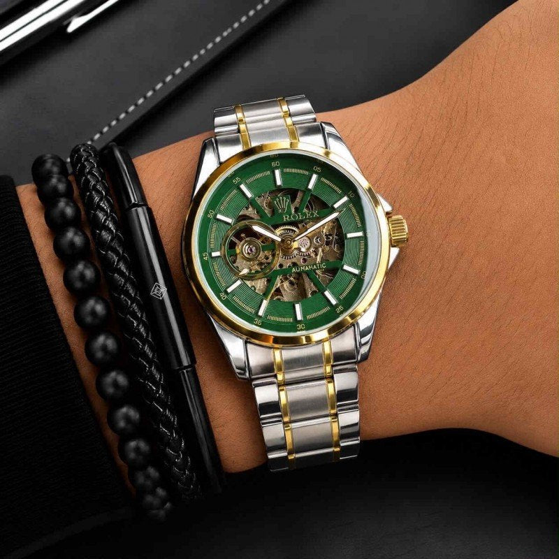 ROLEEX_AUTO_GOLD-TT-GREEN