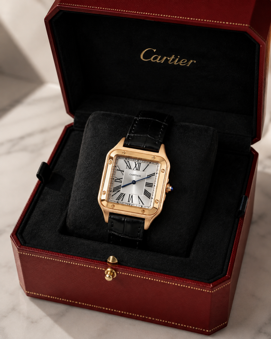 CARTIE ER SANTOS LEATHER BLACK ROSE PREMIUM LEATHER 860 Main image