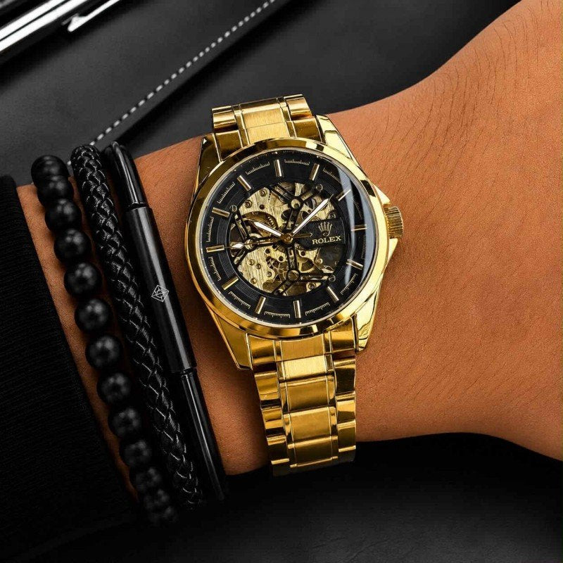 ROLEEX_AUTO_GOLD-BLACK