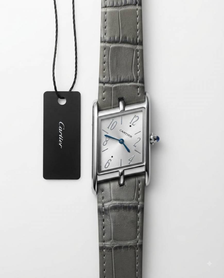 Cartiee_r Tank Asymmetric Gray silver Dail