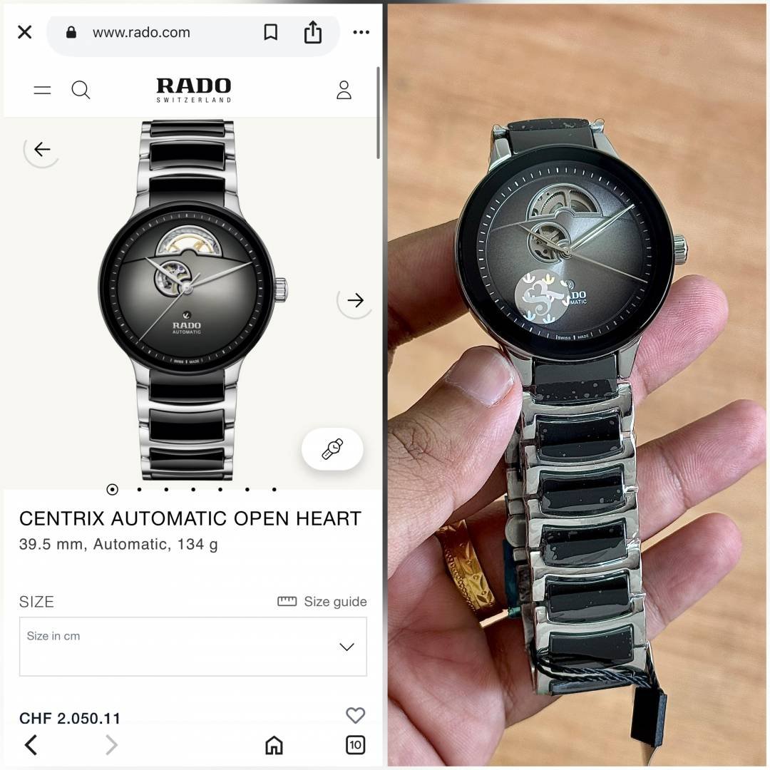 RAD__ CENTREX AUTOMATIC OPEN HEART WC 2003