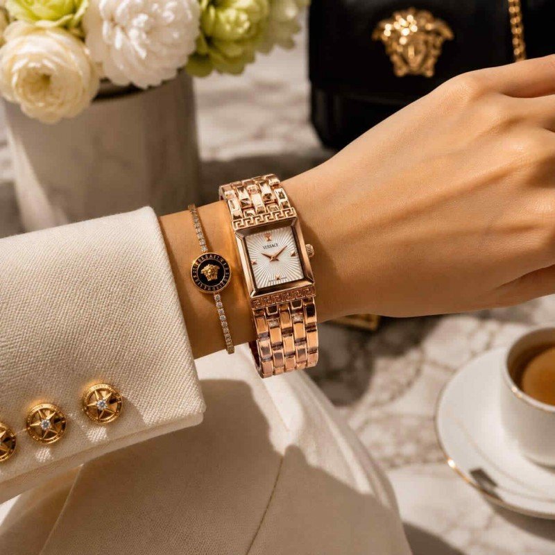 VERSACE_LADIES_ROSE-WHITE Main image