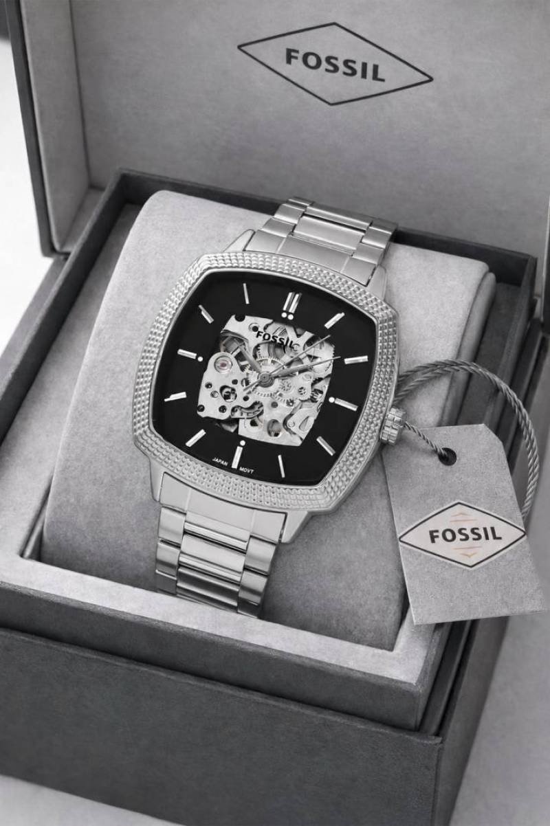 Fossii_l x Nick Jonas Machine Luxe silver Black Main image