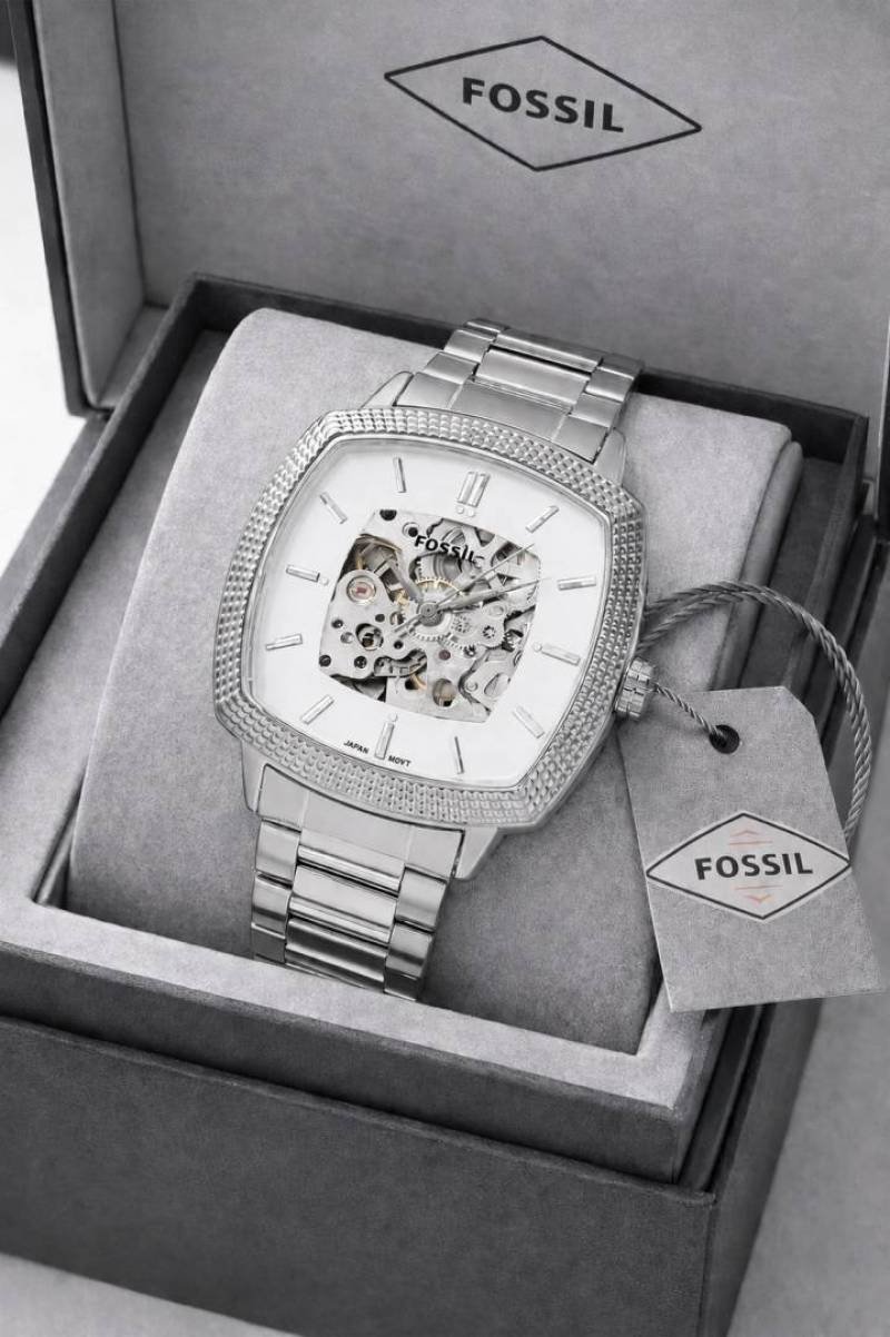 Fossii_l x Nick Jonas Machine Luxe silver white Main image