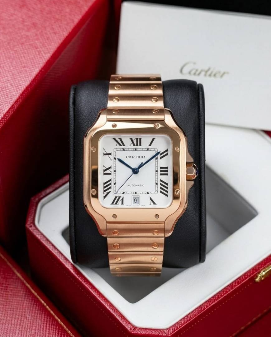 Cartie_er Santos automatic copper white Main image