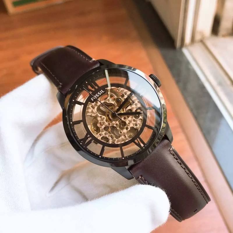 Fossii_l Townsman Brown-Black Automatic Main image